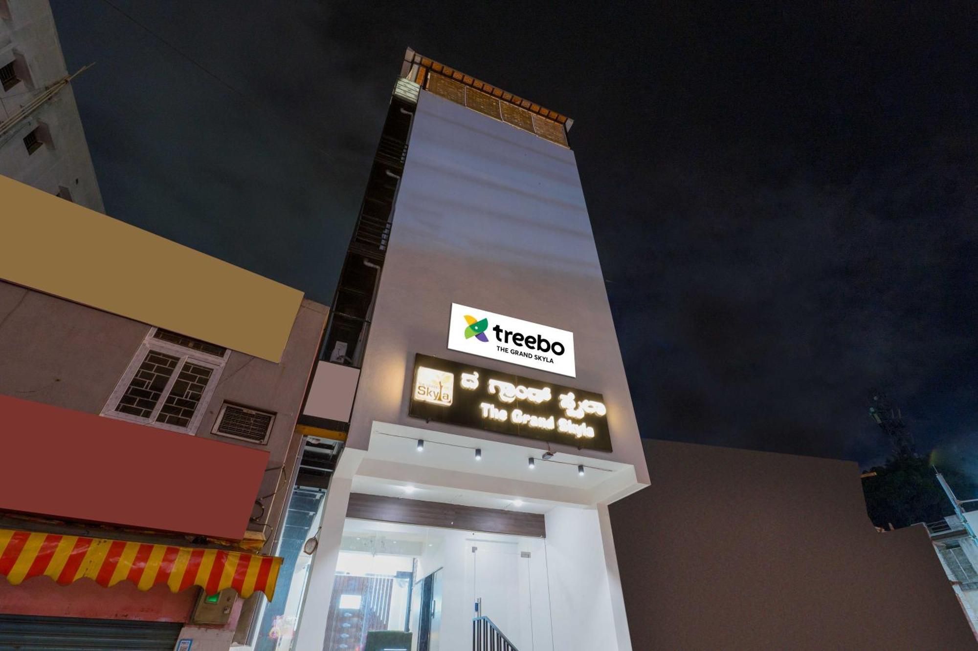 העיר בנגלור Treebo The Grand Skyla, Malleshwaram מראה חיצוני תמונה